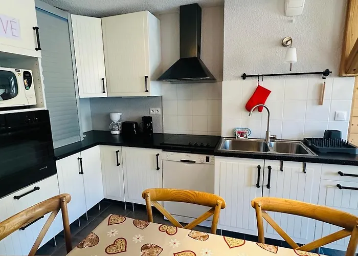 Апартаменты Cozy For 9 People, Ski-in Out, 2alpes *